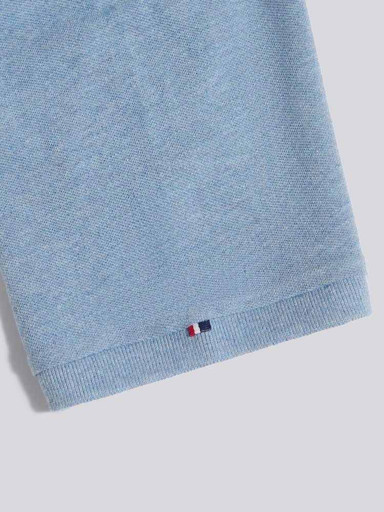Blau - U.S. Polo Assn. Double Horsemen Polo-Shirt - Bild 7 von 7