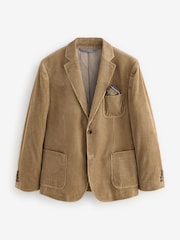 Barbour® Stone Slim Fit 100% Cotton Corduroy Suit Jacket - Image 7 of 12