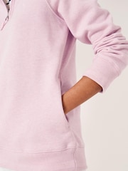 Crew Clothing Company Blue Stripe Cotton Casual Sweatshirt - Image 4 of 5