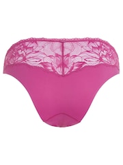 Пурпурный - кружевные трусы бикини Calvin Klein Seductive Comfort - Изображение 5 из 6