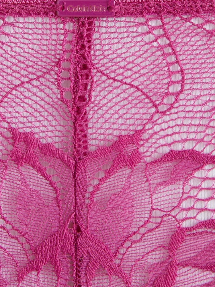 Calvin Klein Seductive Comfort Lace Bikini Briefs - Image 6 of 6 Calvin Klein Seductive Comfort Lace Bikini Briefs - Image 6 of 6