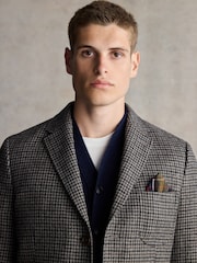 Barbour® Grey Slim Fit Blazer - Image 4 of 6