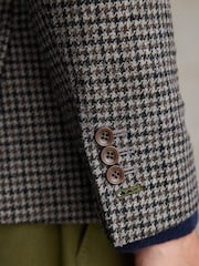 Barbour® Grey Slim Fit Blazer - Image 6 of 6