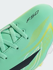 adidas Green F50 Hyperfast Club Firm Ground / Multi Ground Football Boots - Image 3 of 4