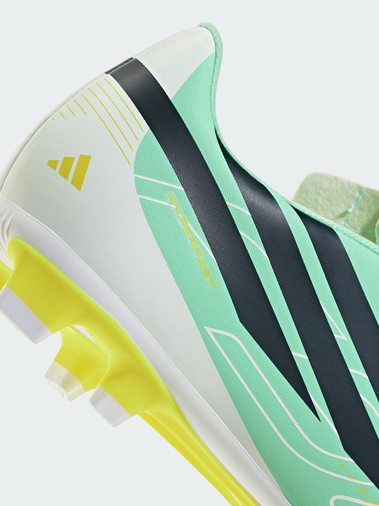 adidas Green F50 Hyperfast Club Firm Ground / Multi Ground Football Boots - Image 4 of 4 adidas Green F50 Hyperfast Club Firm Ground / Multi Ground Football Boots - Image 4 of 4