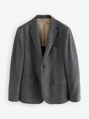 Barbour® Grey Jersey Blazer - Image 7 of 11