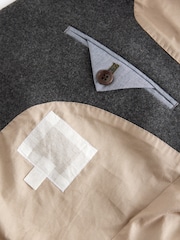 Barbour® Grey Jersey Blazer - Image 9 of 11