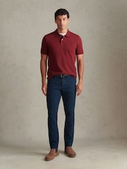 Beerenrot - U.S. Polo Assn. Double Horsemen Polo-Shirt - Bild 3 von 8