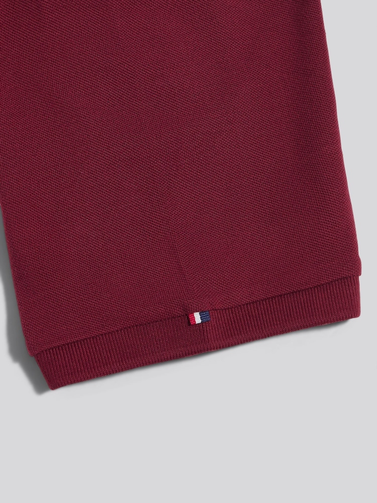 Beerenrot - U.S. Polo Assn. Double Horsemen Polo-Shirt - Bild 8 von 8