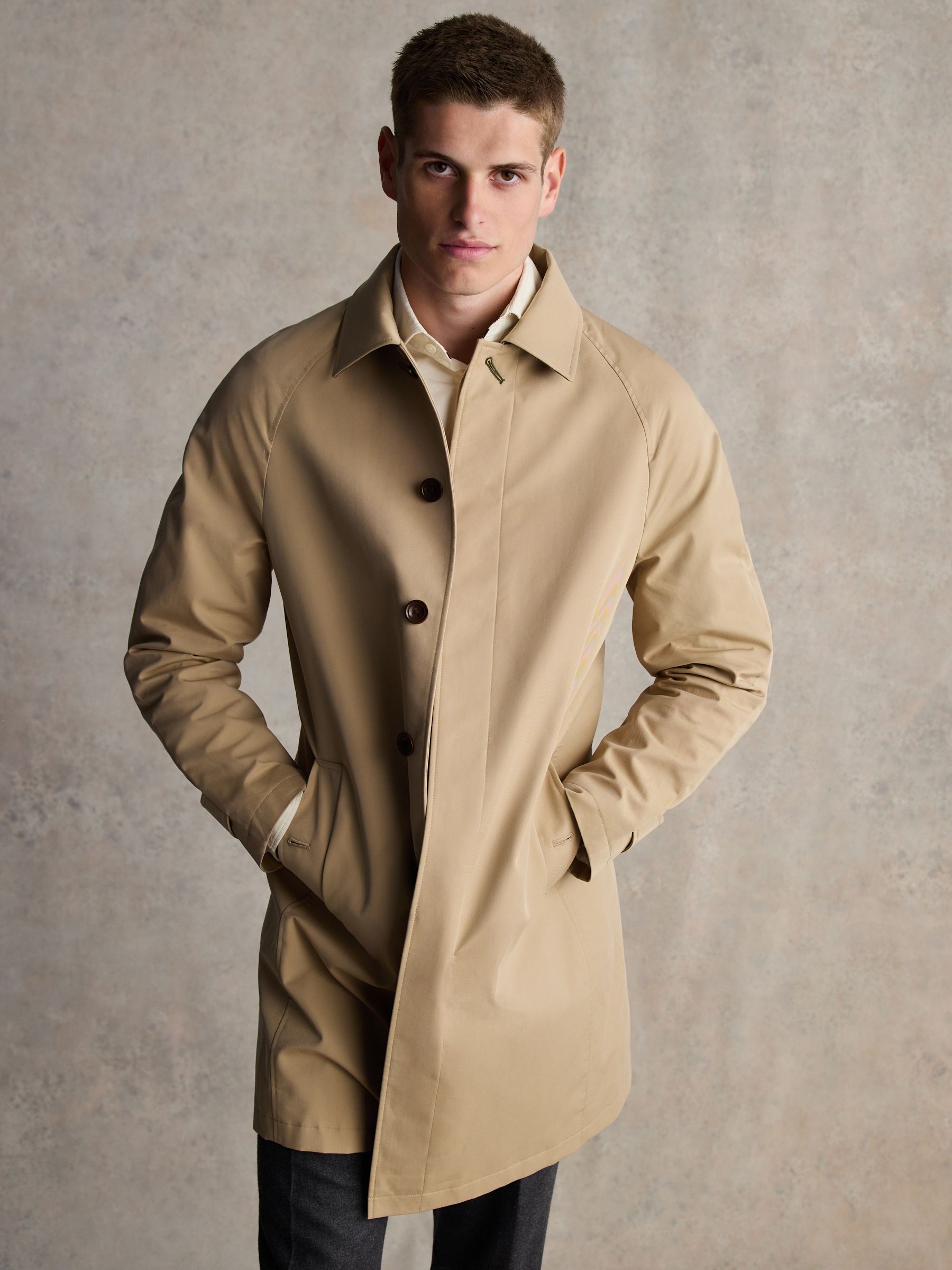 Buy Barbour Stone Trench Coat from the Next UK online shop