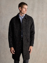 Barbour® Brown Heavyweight Coat - Image 1 of 12