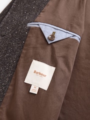Barbour® Brown Heavyweight Coat - Image 10 of 12