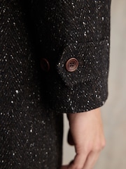 Barbour® Brown Heavyweight Coat - Image 4 of 12