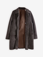 Barbour® Brown Heavyweight Coat - Image 7 of 12