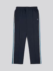 Blå - U.S. Polo Assn Taped Pleated Tracksuit Joggers - Bild 1 av 3