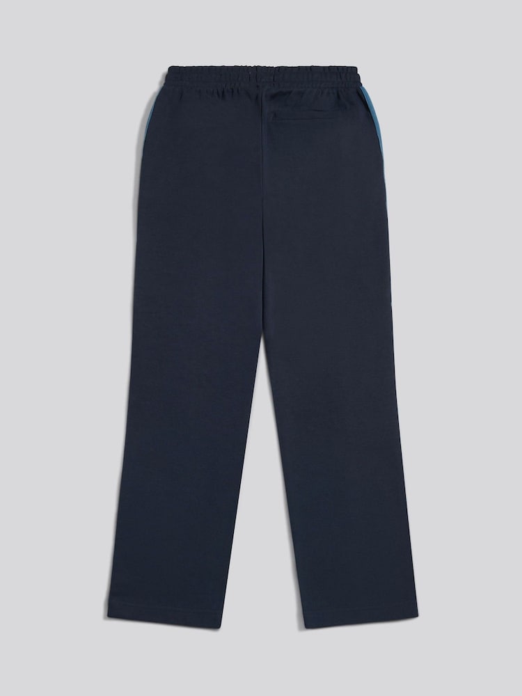 Blå - U.S. Polo Assn Taped Pleated Tracksuit Joggers - Bild 2 av 3