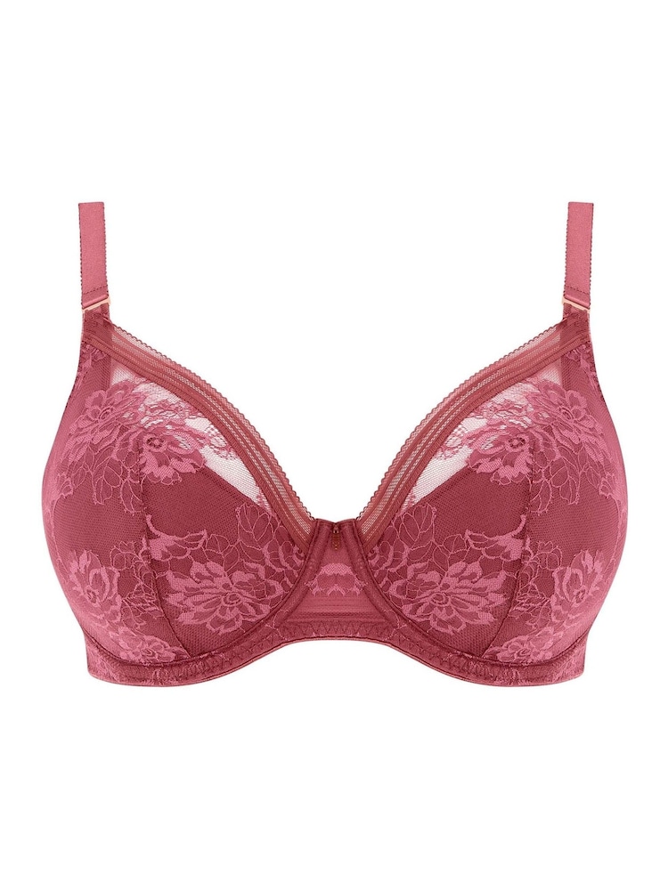 Fusion Lace Underwire Padded Plunge Bra - Image 3 of 3