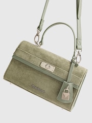 River Island Green Lock Front Tote Bag - Image 6 of 6
