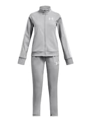 Under Armour Grey Knit Tracksuit - Image 1 of 4
