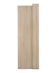 Wiemann Rustic Oak / White Peyton Glass and Mirror Sliding 1.6m Sliding Semi Fitted Wardrobe - Image 4 of 5