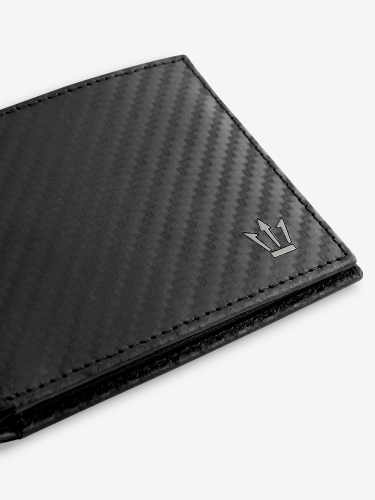 Czarny - Carbon Print Wallet - Image 4 of 4