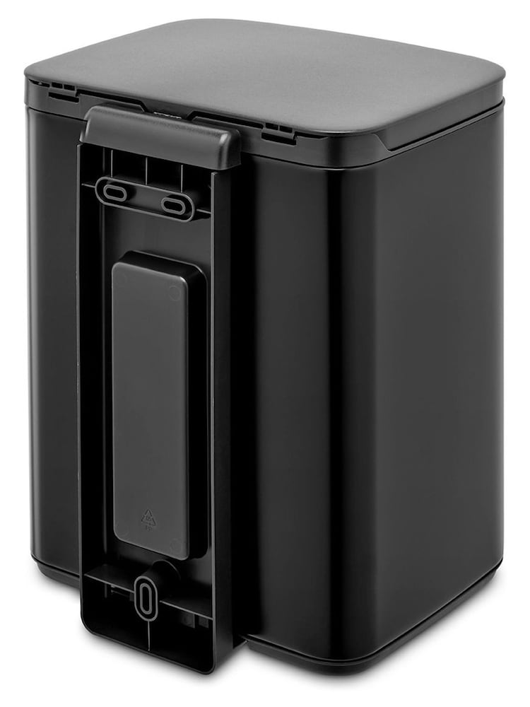 Brabantia Black Bo  Hi 7L Waste Bin - Image 4 of 10