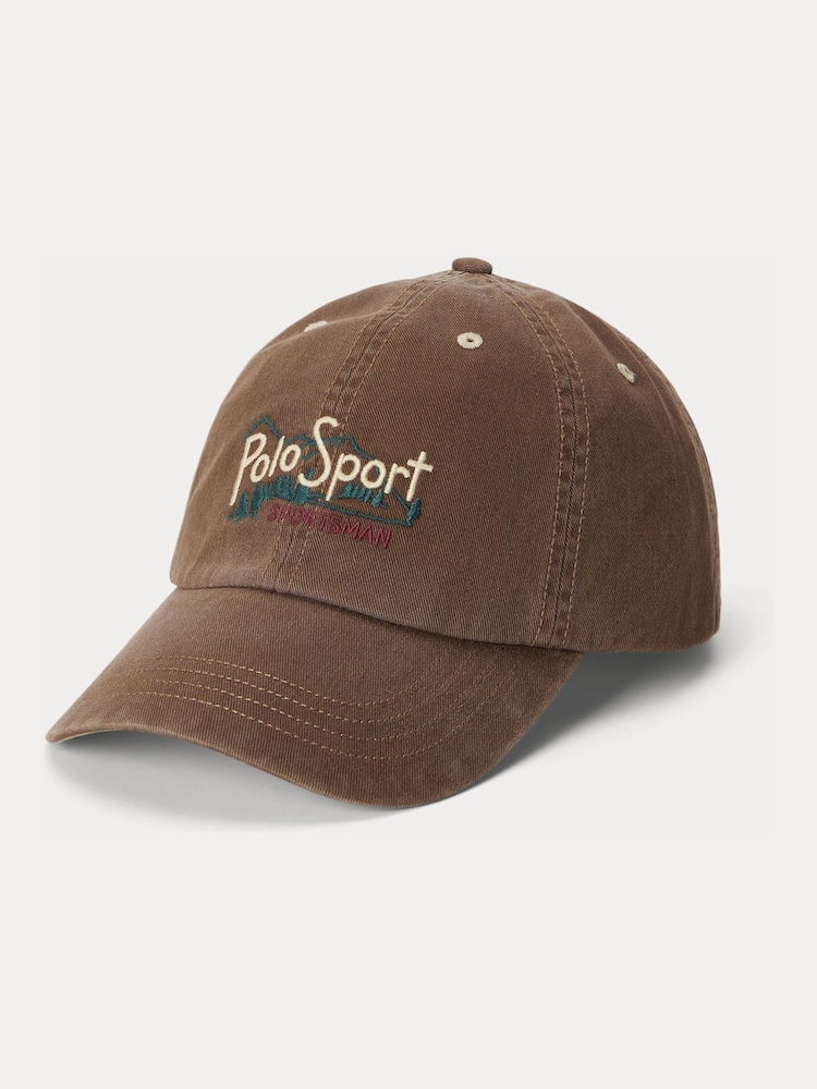 Polo Ralph Lauren Brown Woven Cap - Image 1 of 3 Polo Ralph Lauren Brown Woven Cap - Image 1 of 3