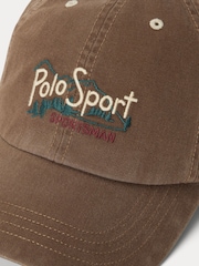 Polo Ralph Lauren Brown Woven Cap - Image 3 of 3