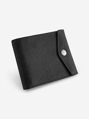 Black N Logo Leather Envelope Popper Wallet - Image 1 of 4