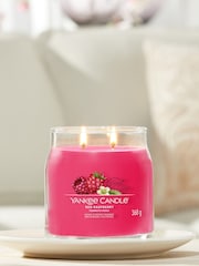 Yankee Candle Red Signature Medium Jar Raspberry Scented Candle - Image 1 of 3
