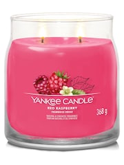 Yankee Candle Red Signature Medium Jar Raspberry Scented Candle - Image 3 of 3
