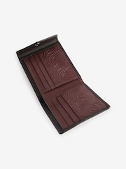 Brown N Logo Leather Envelope Popper Wallet - Image 3 of 4