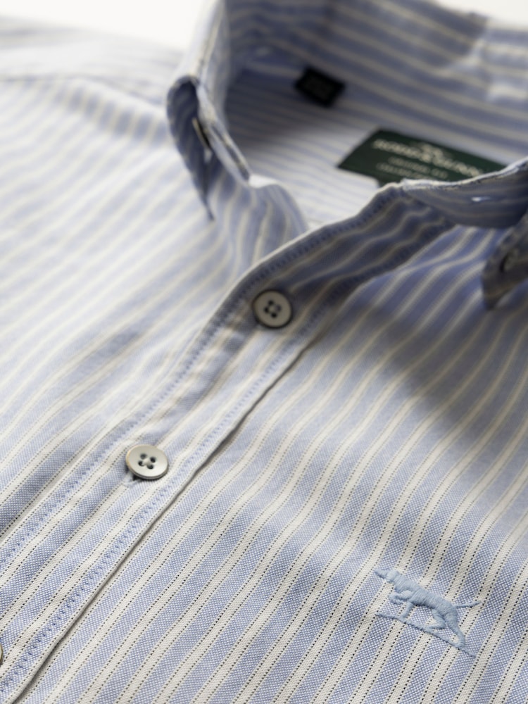 Rodd & Gunn Blue Oxford Stripe 4 Of Shirt - Image 6 of 6 Rodd & Gunn Blue Oxford Stripe 4 Of Shirt - Image 6 of 6