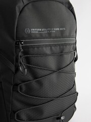 Black Bungee Cord Rucksack - Image 8 of 9