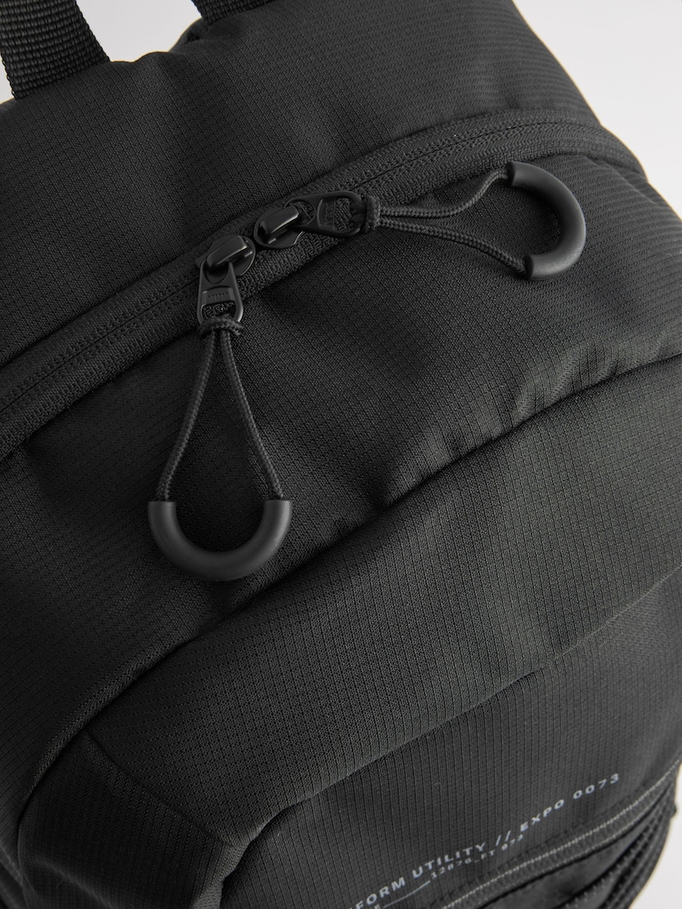 Black Bungee Cord Rucksack - Image 9 of 9
