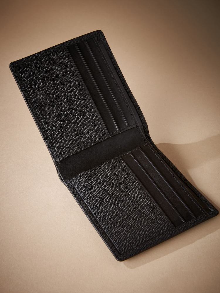 Brown Signature Textured Leather Wallet - Image 2 of 3