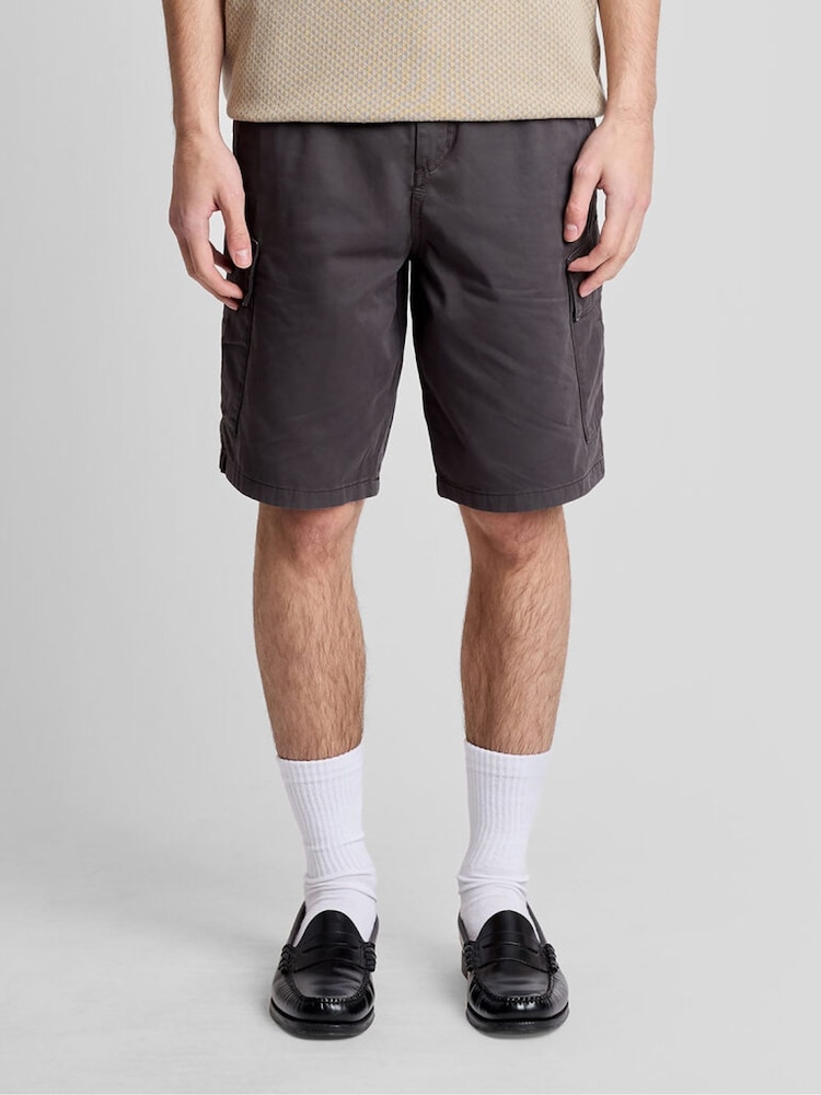 Lyle & Scott Grey Cargo Shorts - Image 2 of 7