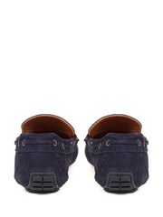 Jones Bootmaker Blue Percival Casual Moccasins - Image 3 of 5