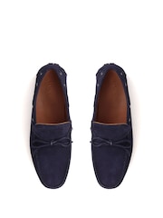 Jones Bootmaker Blue Percival Casual Moccasins - Image 4 of 5