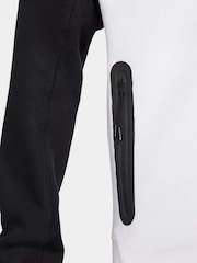 Nike Black/Red Tech Fleece Zip-Up Hoodie - Image 6 of 11