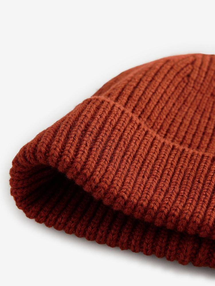 Naranja teja - Gorro de punto - Imagen 4 de 4