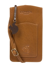 Conkca Siren Leather Cross-Body Phone Bag - Image 1 of 5