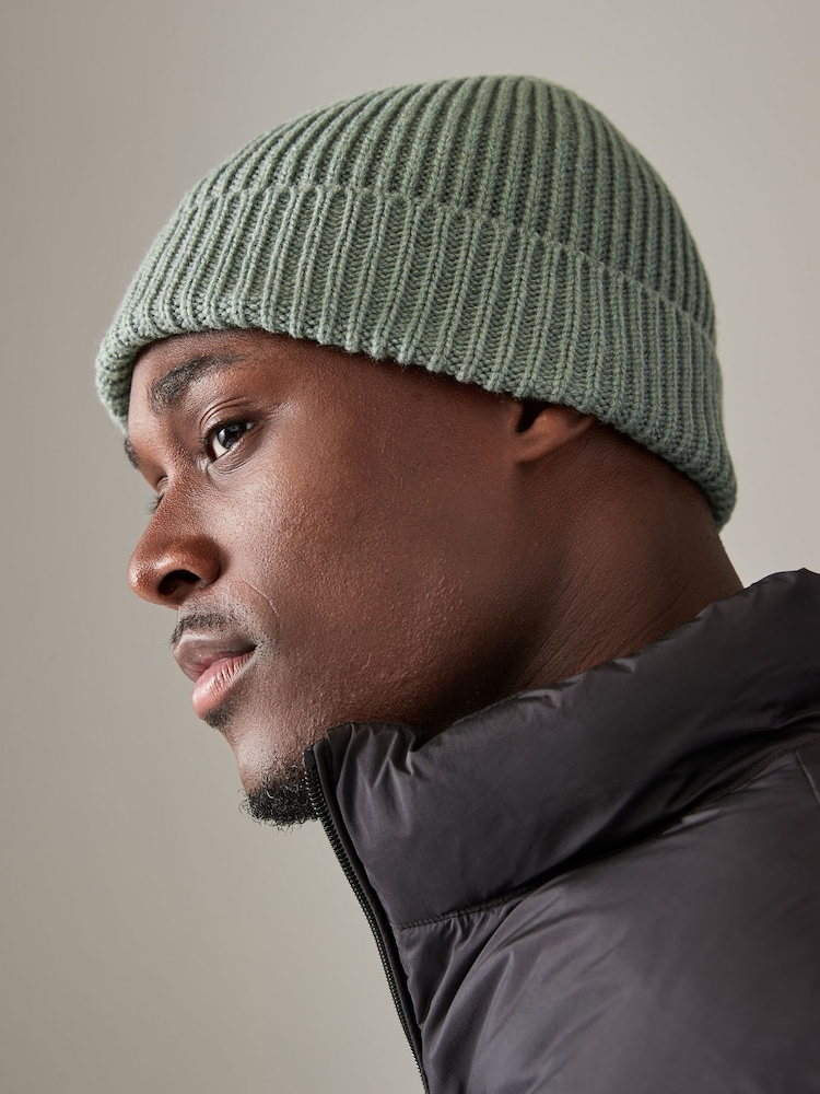 Verde salvia - Gorro de punto - Imagen 1 de 5