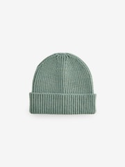 Verde salvia - Gorro de punto - Imagen 3 de 5