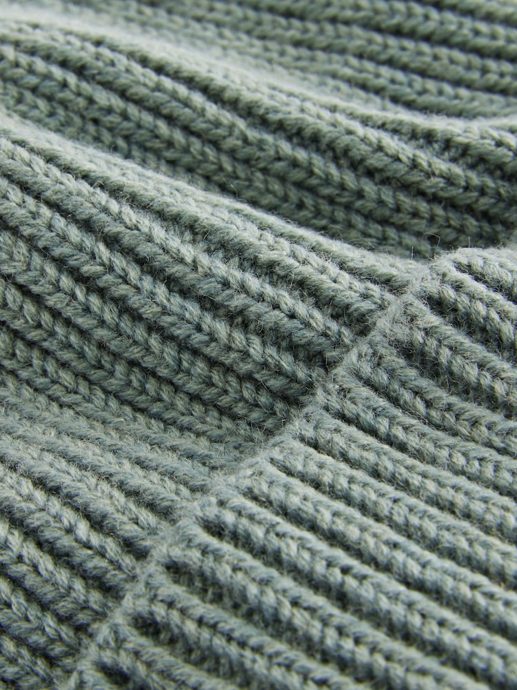 Verde salvia - Gorro de punto - Imagen 5 de 5