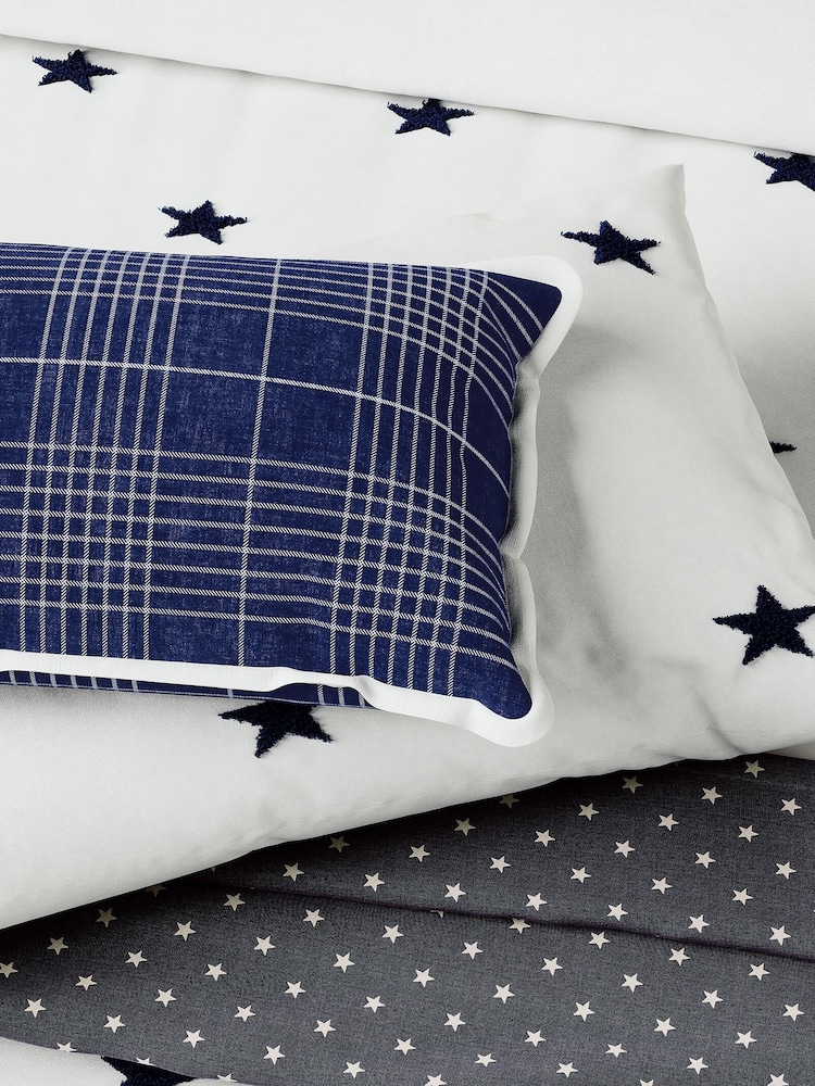 Helena Springfield White Star Duvet Cover and Pillowcase Set - Image 2 of 4