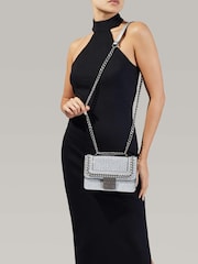 Silber - Carvela Mini Bailey Drench Bag - Bild 1 von 5