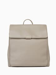 Kremowy - Storksak Storksak St James Leather Changing Bag - Obraz 2 z 5