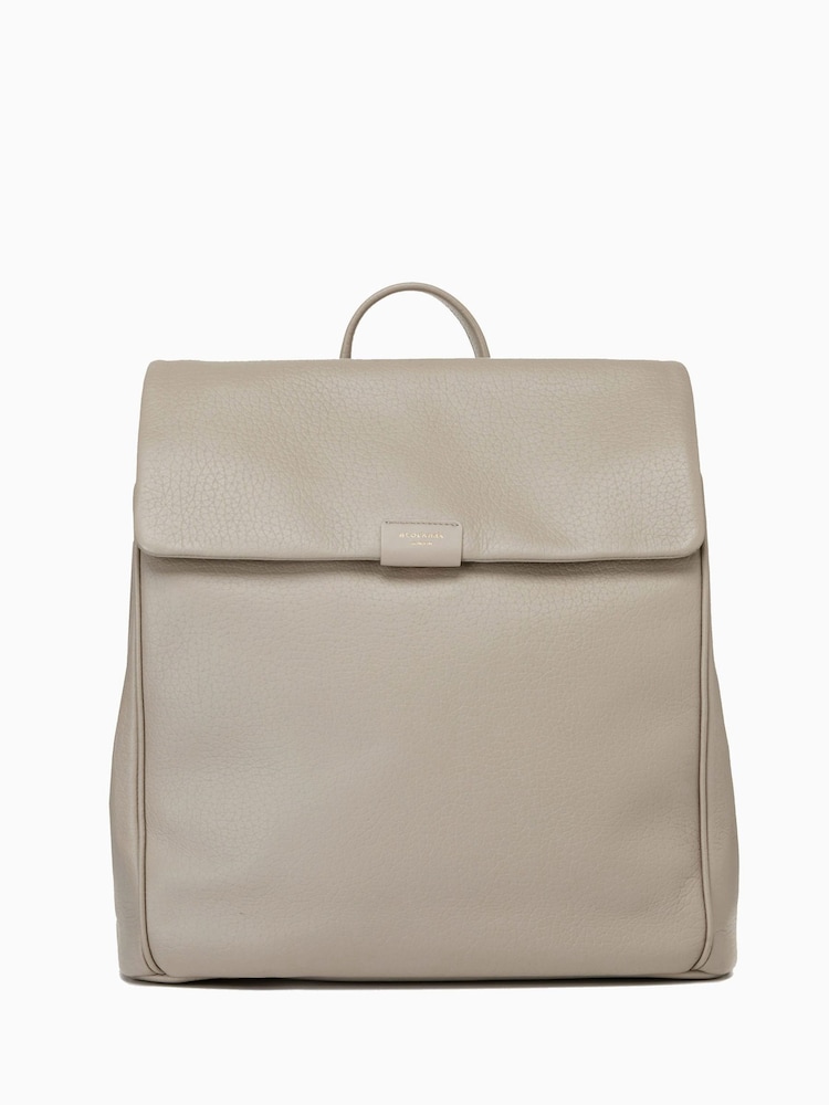Kremowy - Storksak Storksak St James Leather Changing Bag - Obraz 2 z 5 Kremowy - Storksak Storksak St James Leather Changing Bag - Obraz 2 z 5