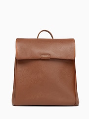 Brązowy - Storksak Storksak St James Leather Changing Bag - Obraz 1 z 4
